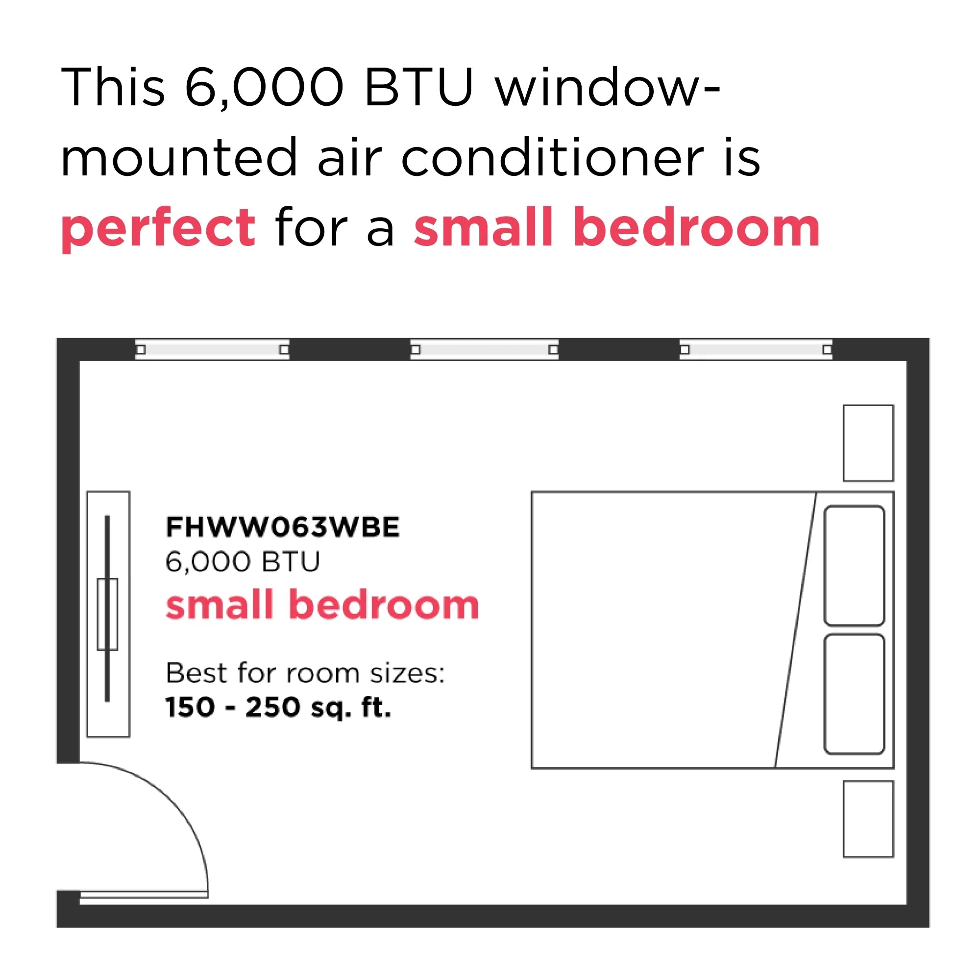 Frigidaire 12,000 BTU Window Room Air Conditioner with Wi-Fi