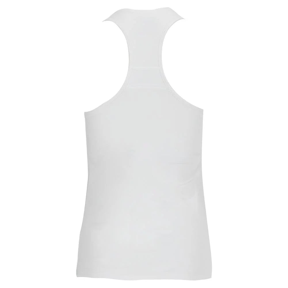 Lucky In Love Women's V-Neck Tennis Tank with Bra