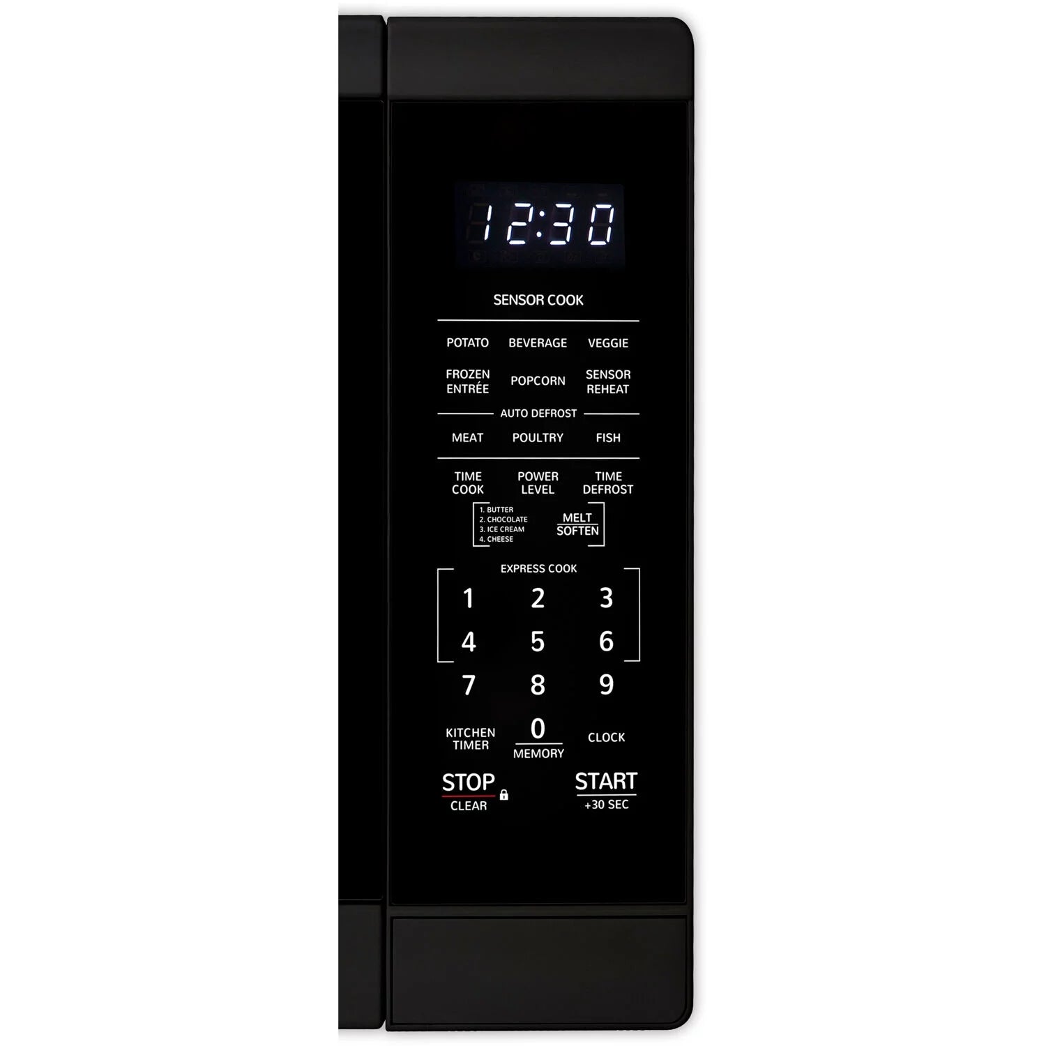 Sharp 1.4-Cu. Ft. Countertop Microwave Oven in Black