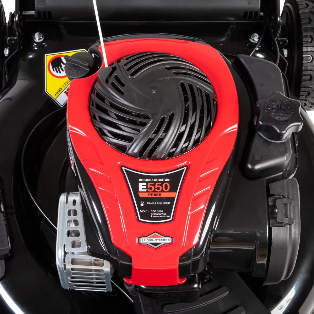 Black Max Self Propelled Mower 140cc 550 Series Briggs and Stratton Engine (Assembled Weight 62.8 Pounds, Height 37.5")