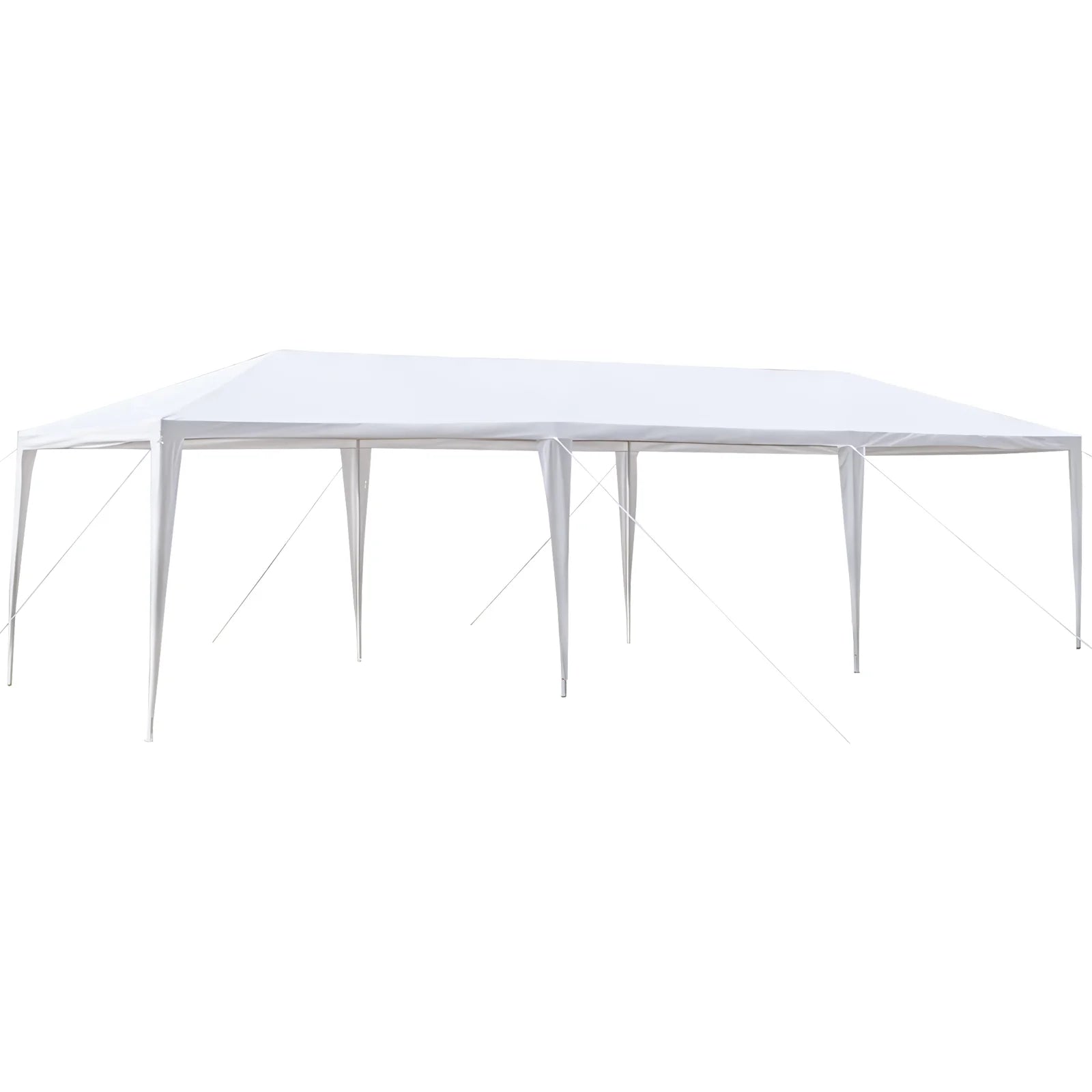 SYTHERS 10 x 30 FT Outdoor Party Tent, Heavy Duty Canopy Waterproof BBQ Backyard Gazebo