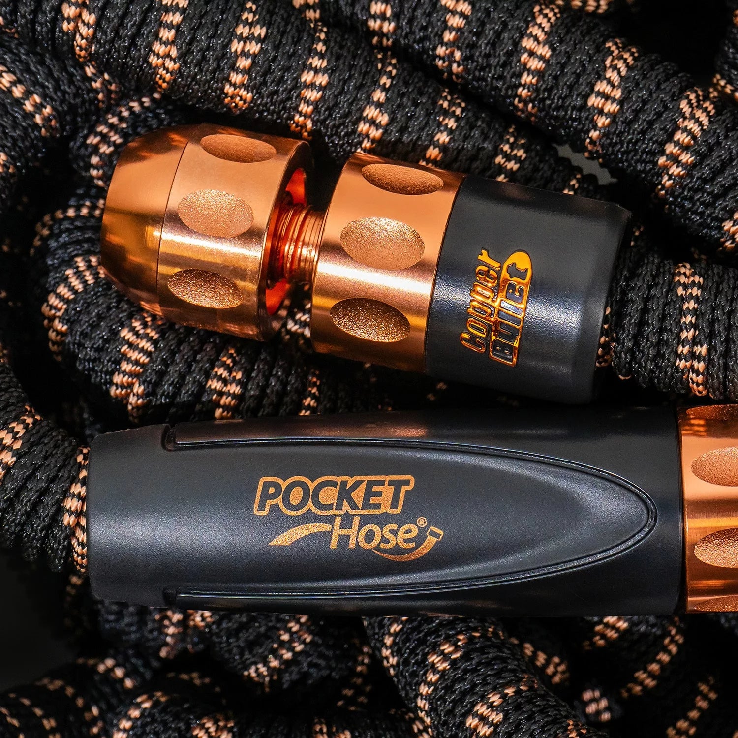 Pocket Hose AS-SEEN-ON-TV, Copper Bullet 50 Ft Expandable Garden Hose, Lead-Free