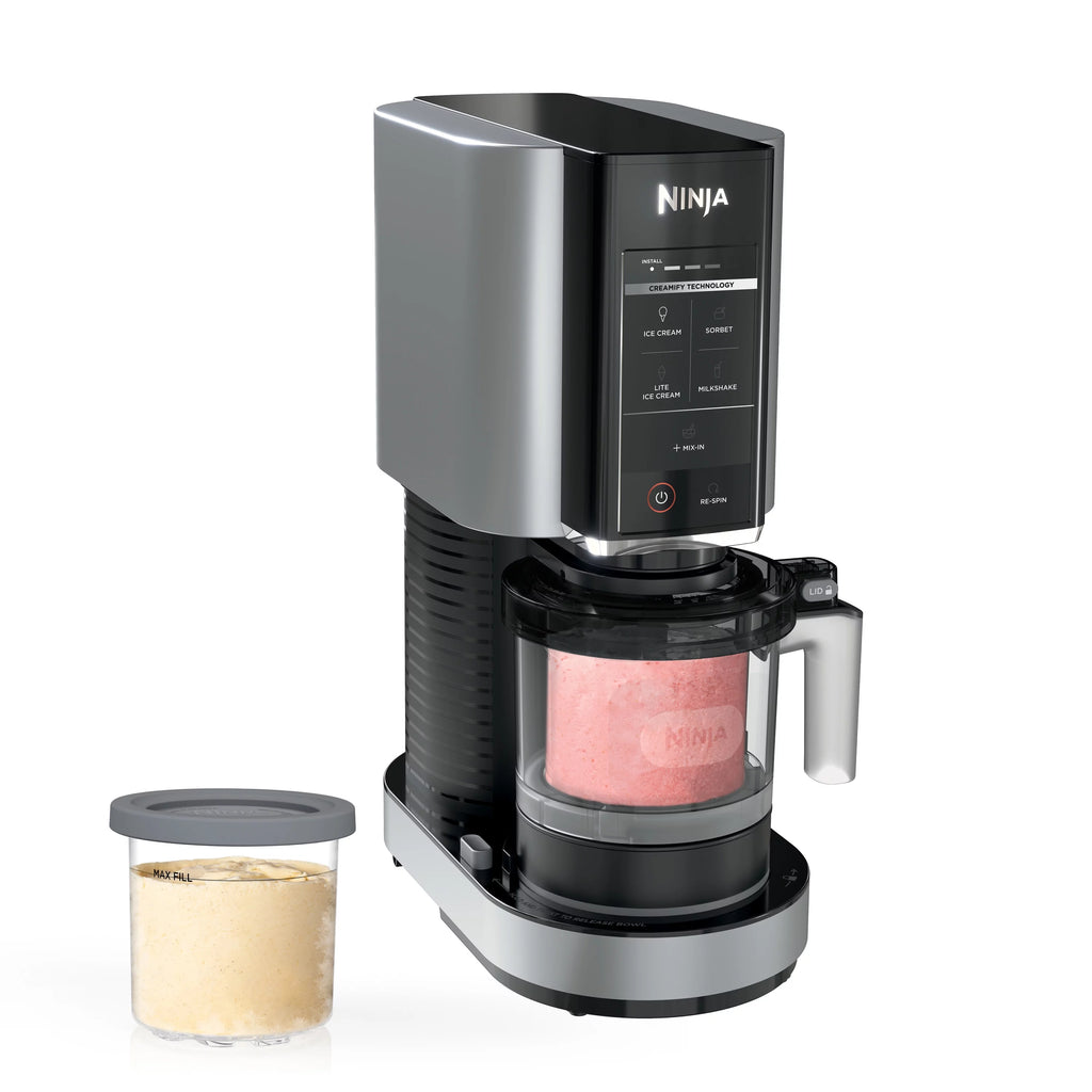 Ninja CREAMi, Ice Cream Maker, 5 One-Touch Programs, (2) 16oz. Pints with storage lids NC300