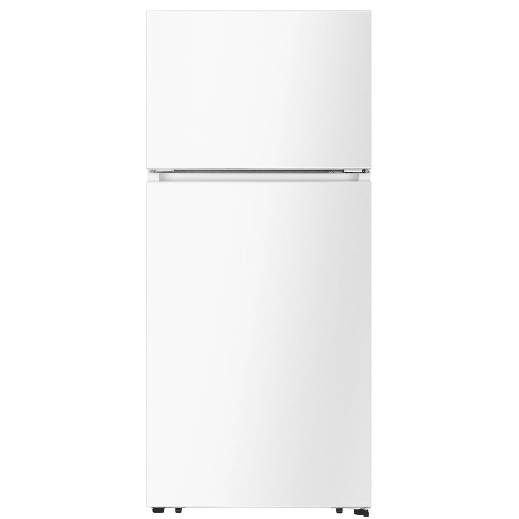 Mora 18 Cu. ft. Top Mount Refrigerator, Standard Door Style, New - White, LED Lighting, MRT180N6AWD