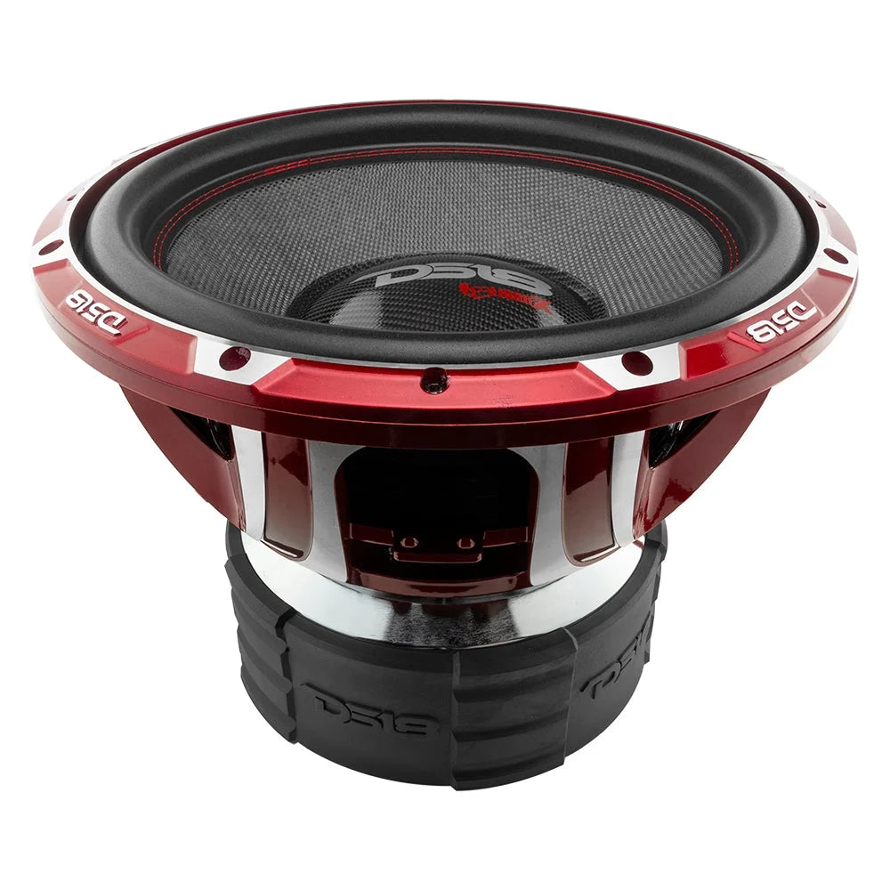DS18 Hooligan X 15 Competition Subwoofer 6000 Watt 1 Ohm 4" DVC HOOL-X15.1DSPL
