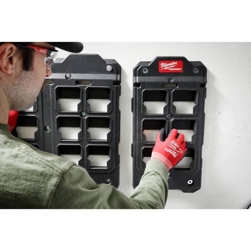 Packout Tool Station with Packout Compact Wall Plate