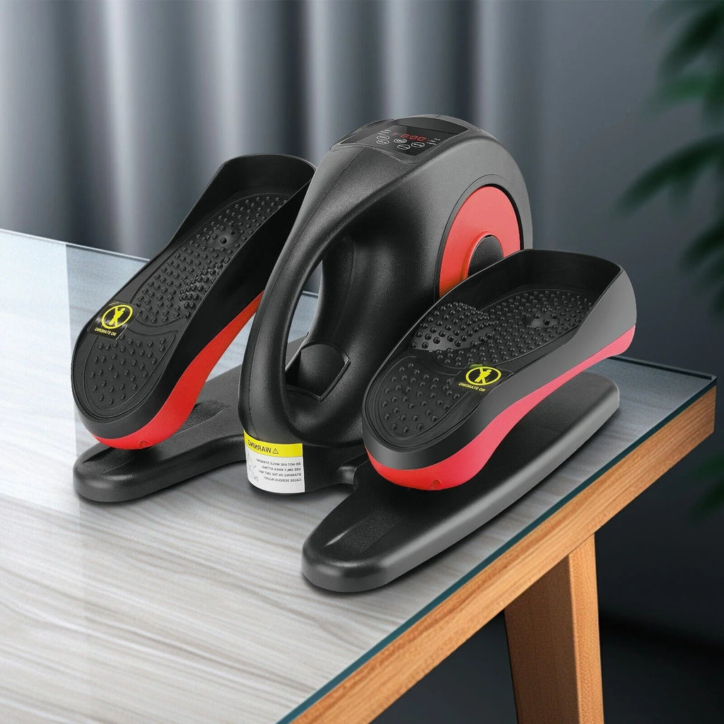 Electric Ellipse Leg Exerciser Under Desk Elliptical Seated Foot Pedal Exerciser