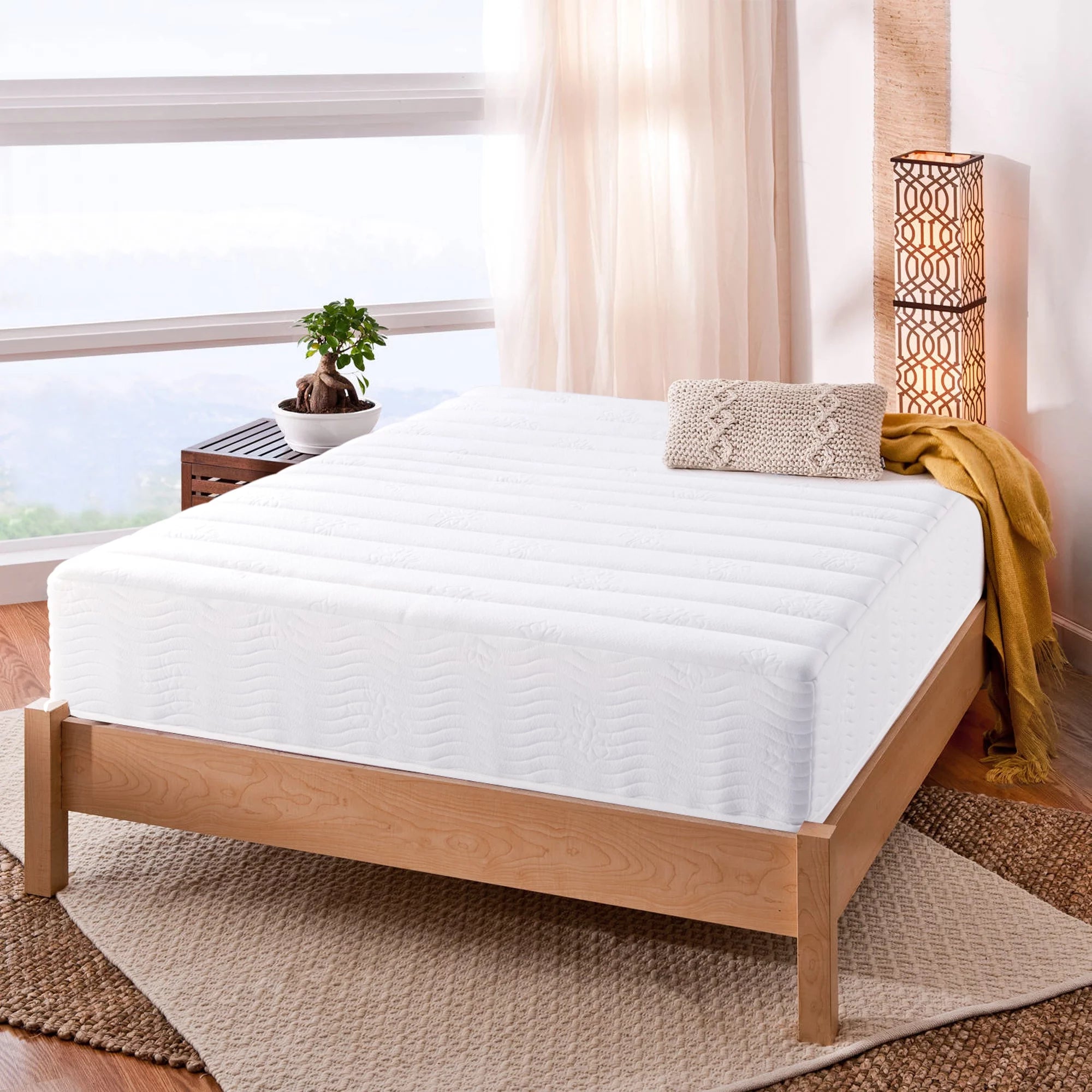 Zinus Spa Sensations Pressure Relief 10" Hybrid Mattress, Adult, Queen