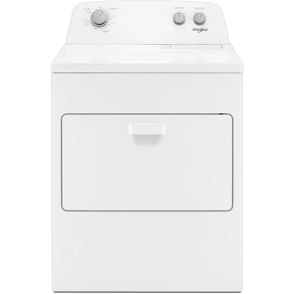 Whirlpool® Brand New WED4850HW 7.0 Cu. ft. Top Load Electric Dryer with Auto Dry™ System.  Product Height 43" - Width 29"