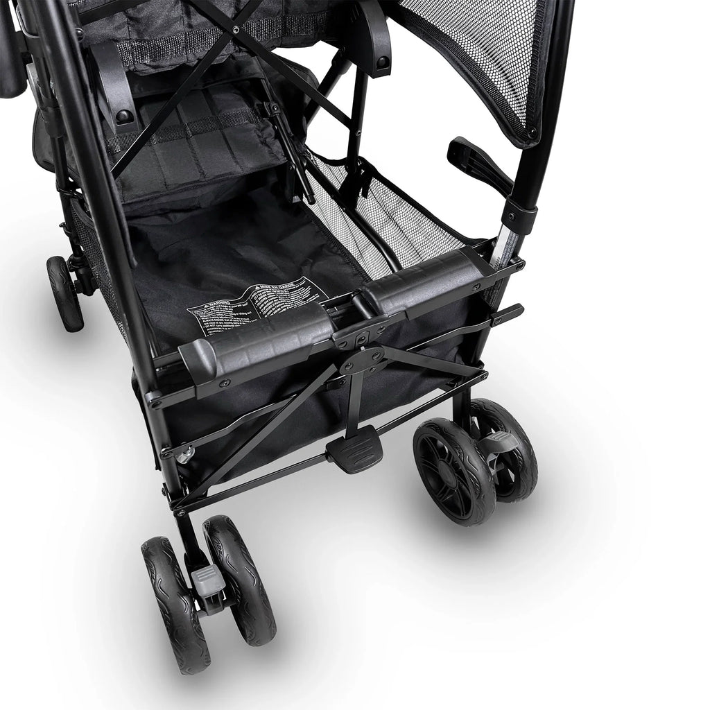 Summer Infant 3Dlite Tandem Double Stroller for Infants & Toddlers, Black