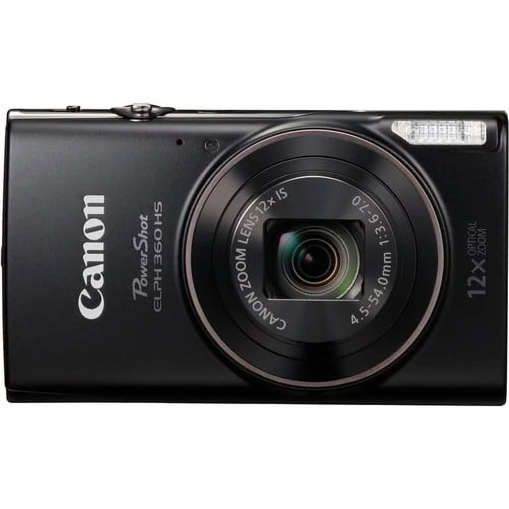 Canon PowerShot ELPH 360 HS Digital Camera (Silver)
