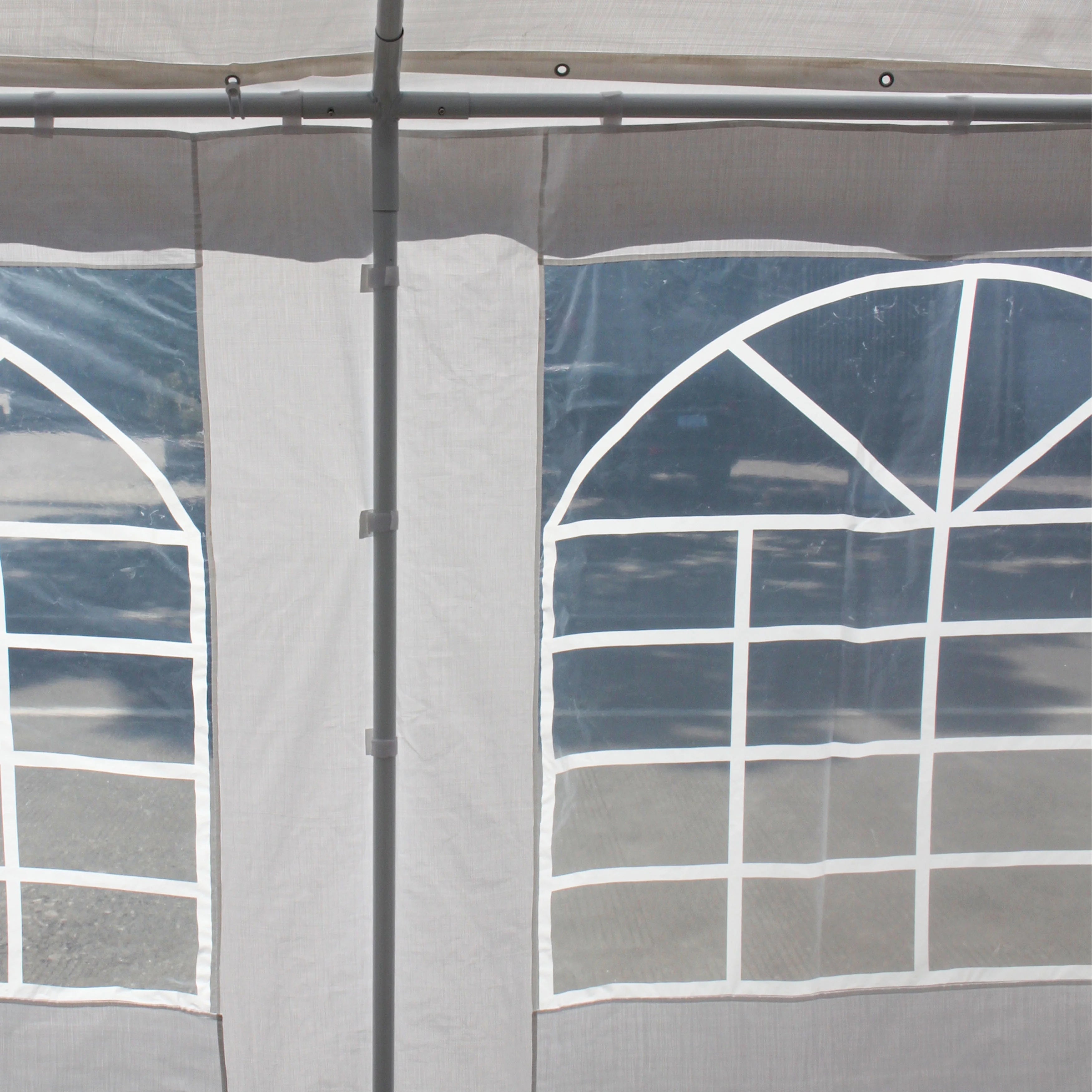 ALEKO PWT20X40 Heavy Duty Outdoor Canopy Event Tent with Windows - 20 X 40 FT - White