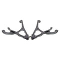 Pair Set 2 Front Lower Suspension Control Arm w/Ball Joints Mevotech For Hummer H3
