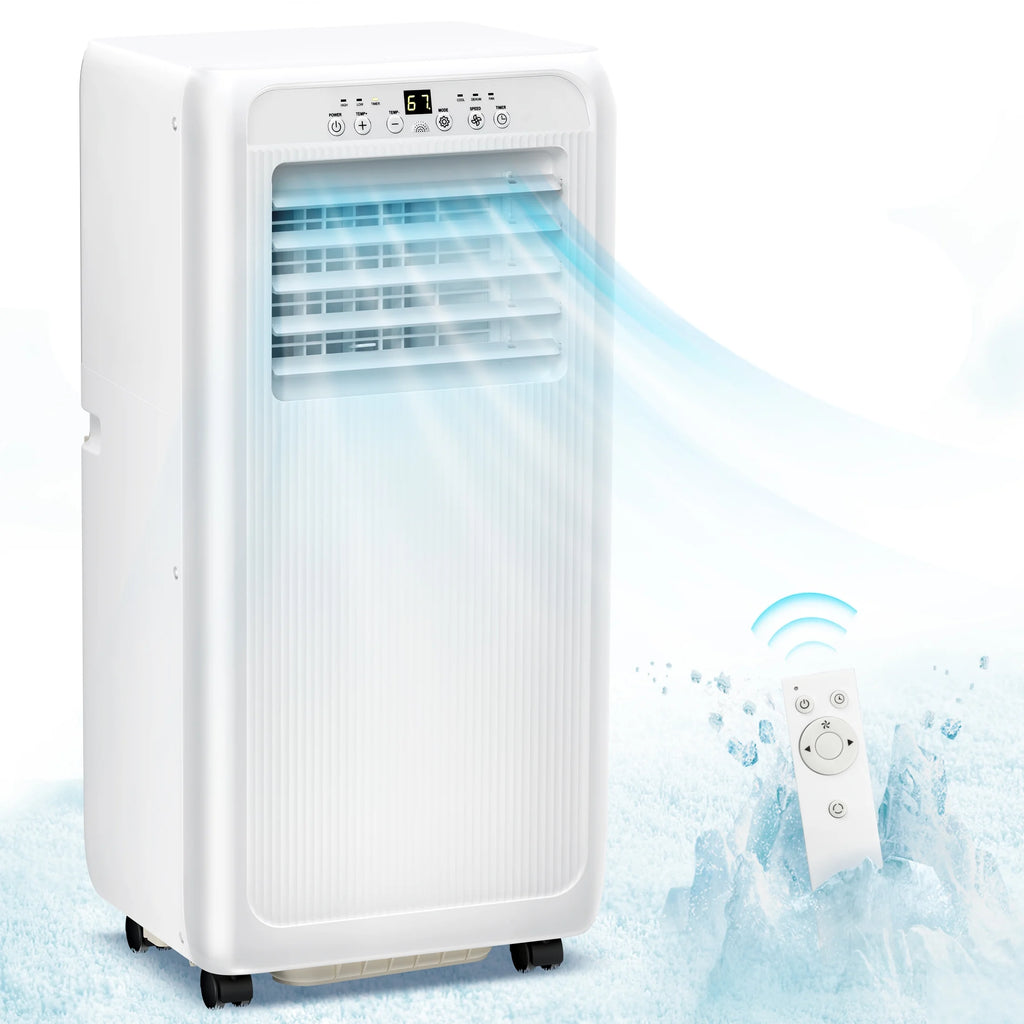 Auseo 5000BTU (8000 BTU ASHRAE) Portable Air Conditioner, 250 sq.ft  3 in 1 AC with 24-Hour Timer, Suitable for Families