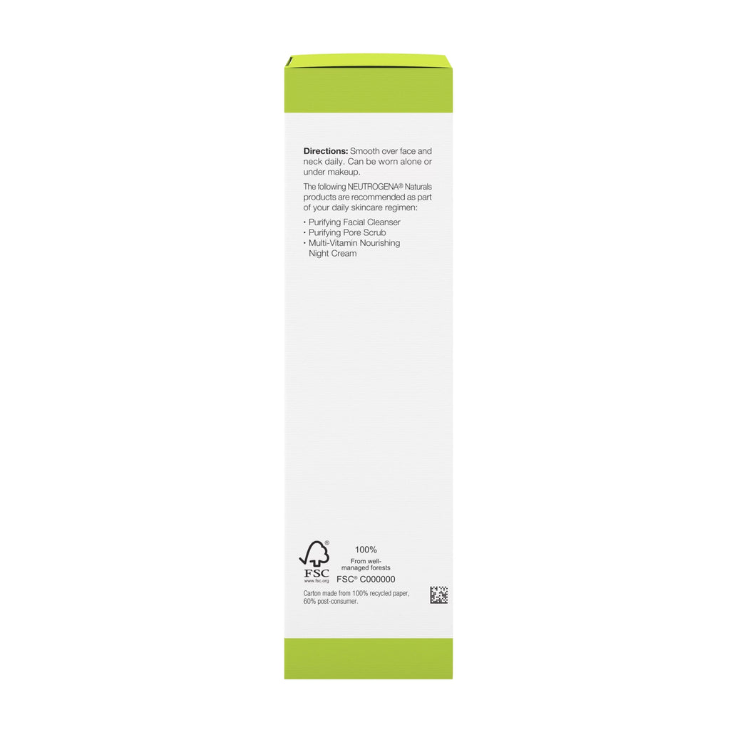 Neutrogena Naturals Multi-Vitamin Nourishing Daily Face Moisturizer, 3 fl oz