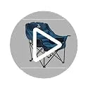 Guide Gear Oversized XL Padded Camping Chair, Portable, Folding, Large Camp Lounge Chairs for Outdoor, Adults, Men and Women, Heavy-Duty 400-lb. Capacity, with Cup Holder