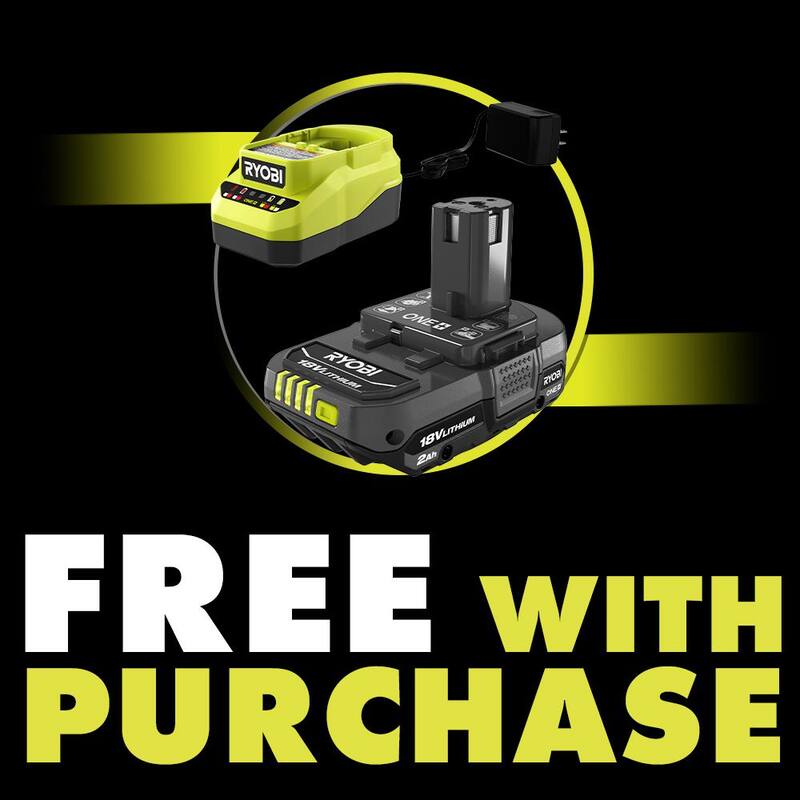 ONE+ 18V Cordless 6-Tool Combo Kit w/ 1.5 Ah Battery, 4.0 Ah Battery, & Charger w/ 2.0 Ah Battery and Charger