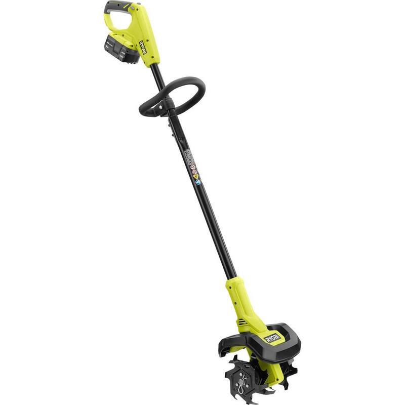ONE+ 18V 8 in. Cordless Cultivator with 4.0 Ah Battery and Charger