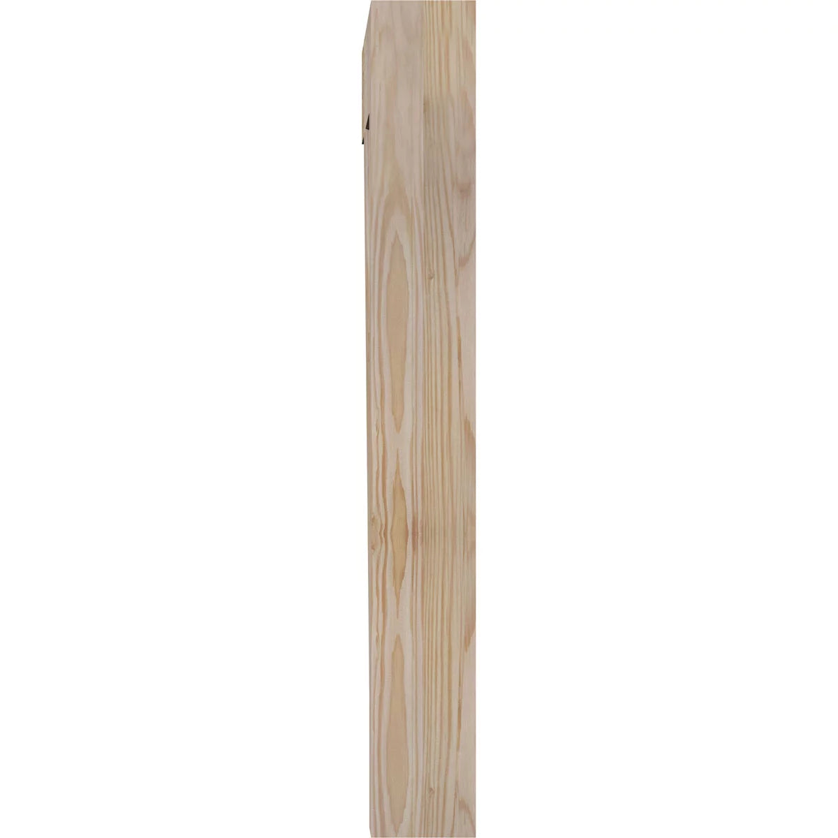 Ekena Millwork 3 1/2"W x 20"D x 28"H Funston Block Smooth Bracket, Douglas Fir