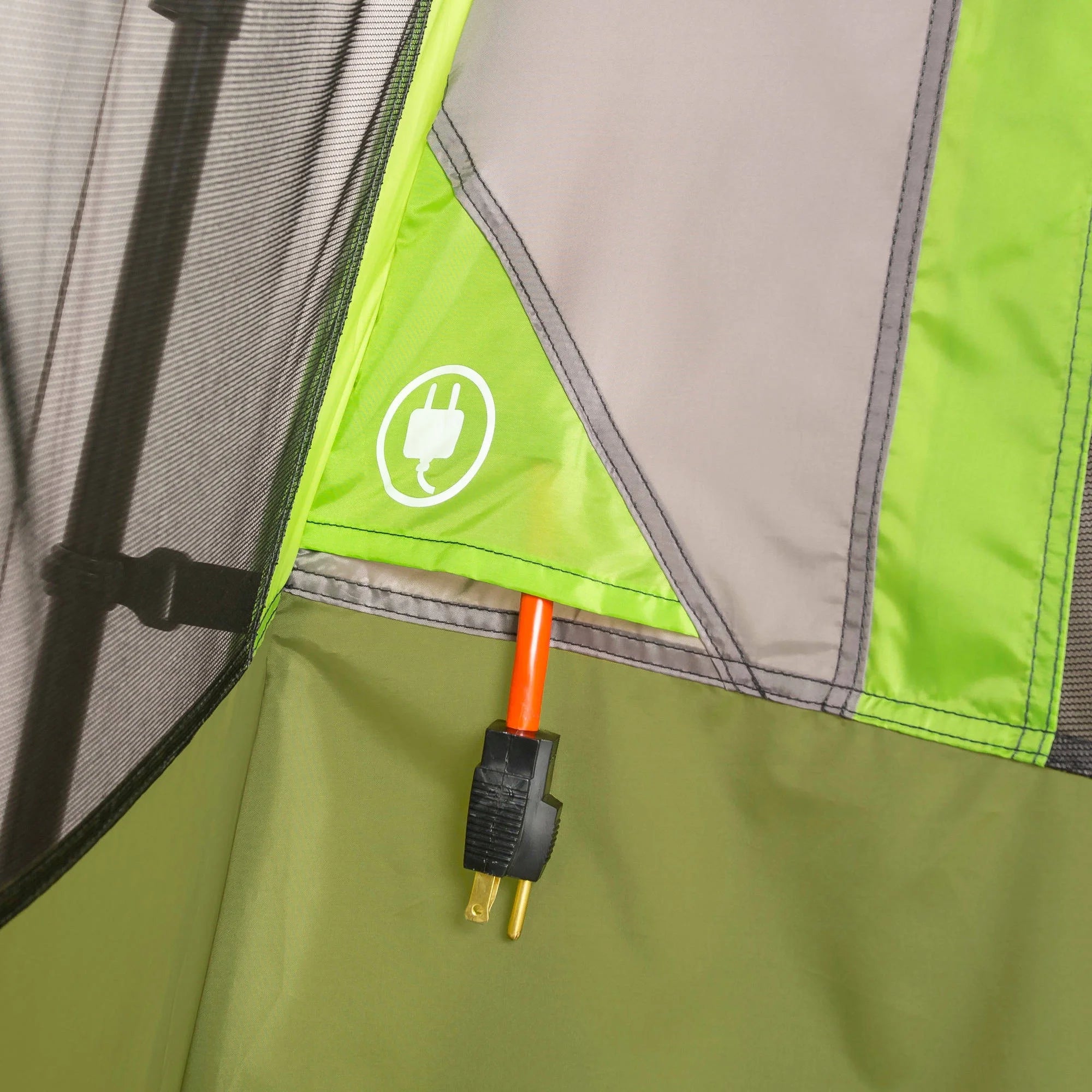 Ozark Trail 14' x 13.5' 9 Person 2 Room Instant Cabin Tent with Screen Room, 30.8 lbs