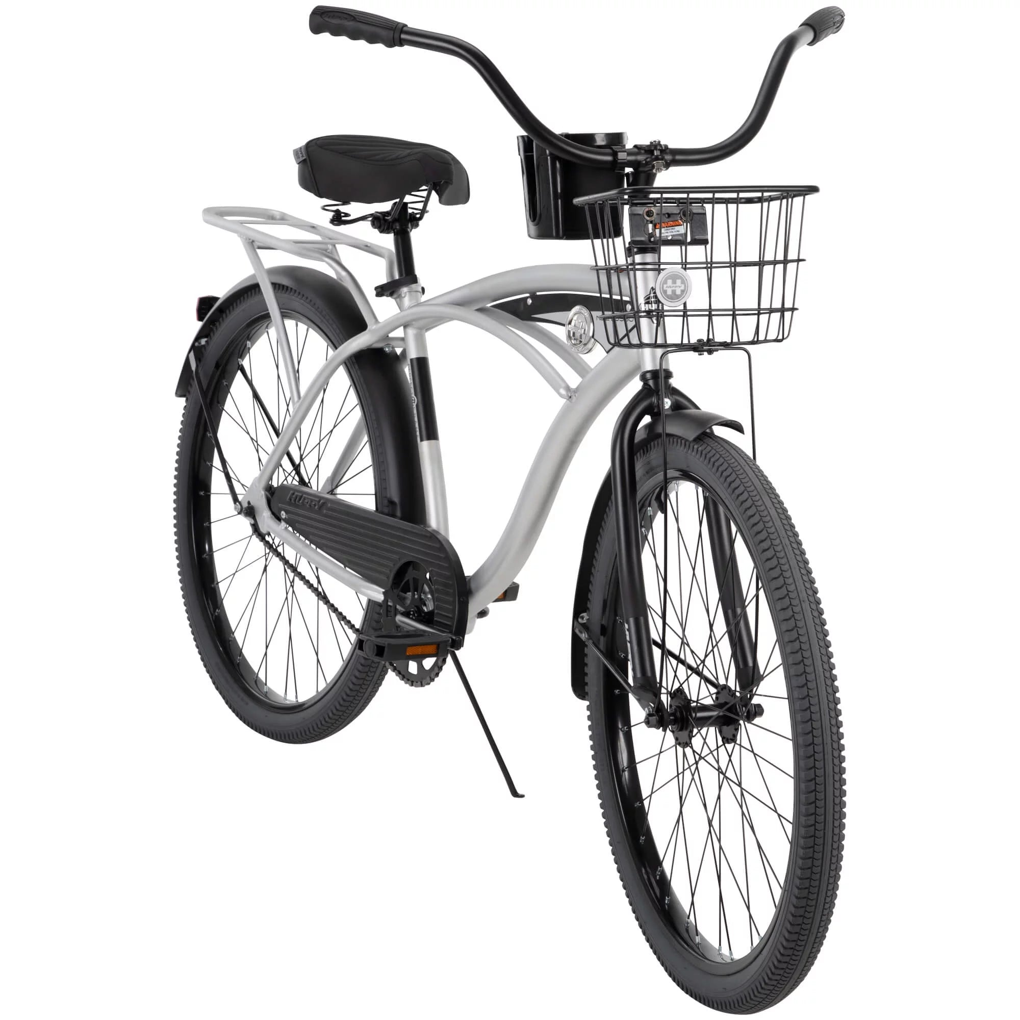 Huffy 26” Nel Lusso Men's Cruiser Bike, Matte Black