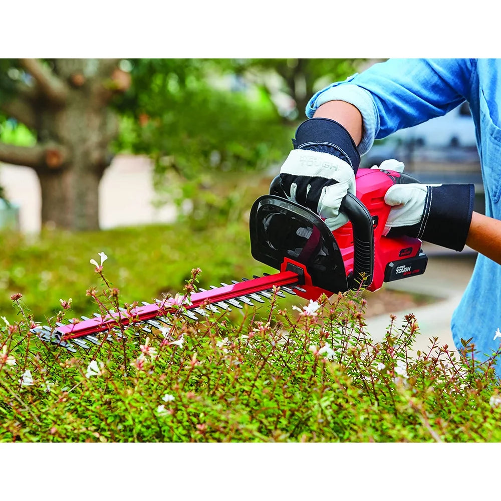 Hyper Tough 20V Max 22-inch Cordless Hedge Trimmer, HT19-401-003-09