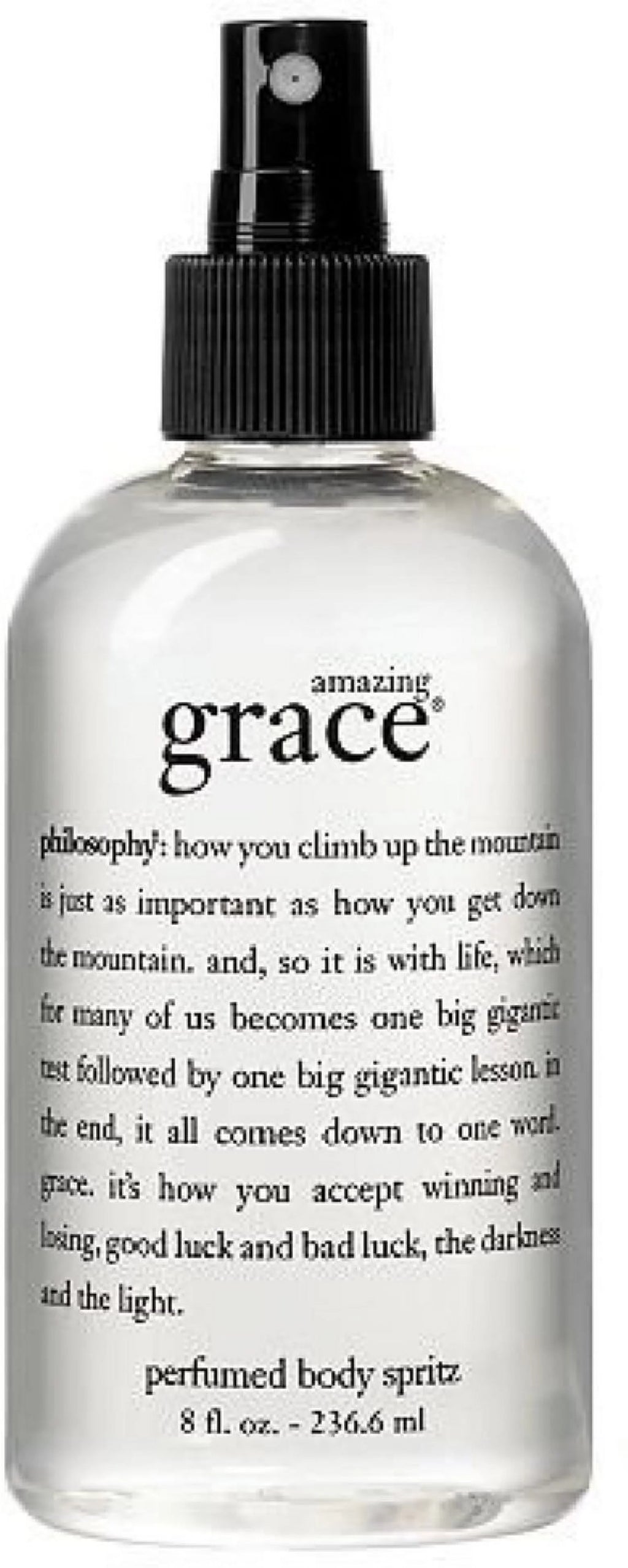 Philosophy Amazing Grace Perfumed Body Spritz For Women 8 Oz