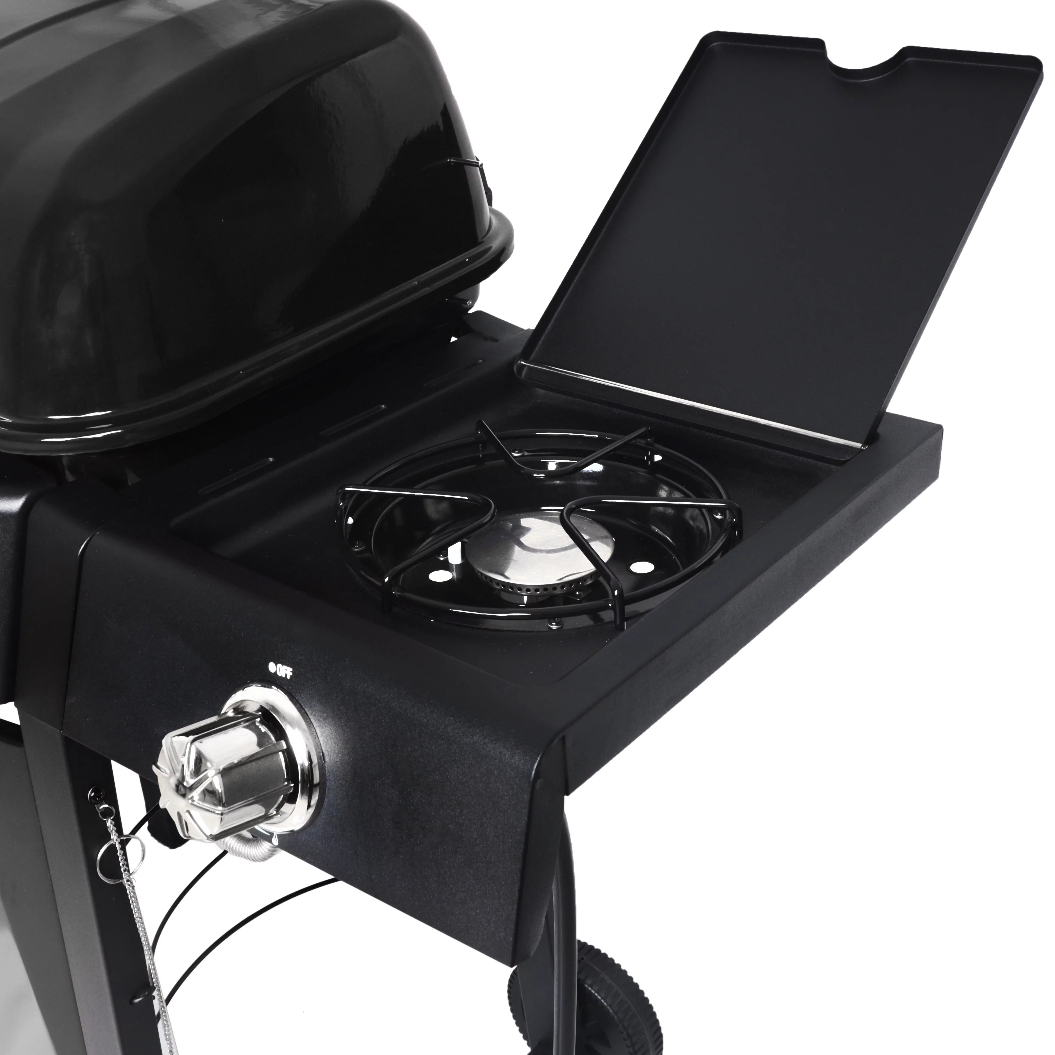 RevoAce 4 Burner Propane Gas Grill Including a Side Burner, Red Sedona, GBC1729WRS
