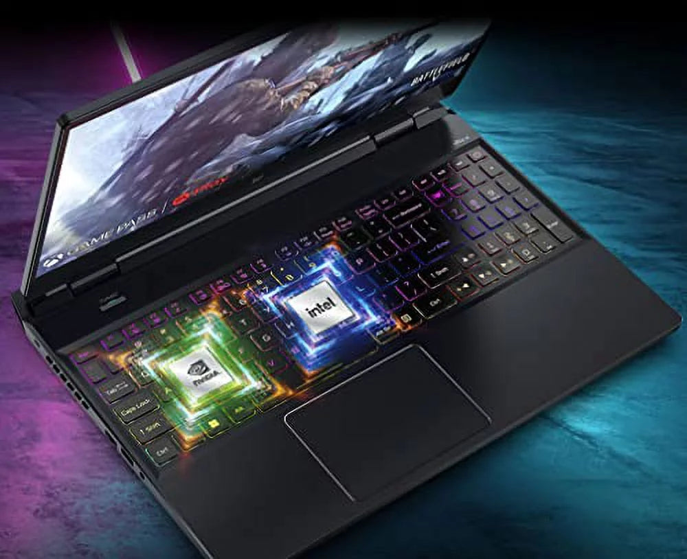 Acer 5th Blade Cooling Technology Predator Helios 300 15.6" FHD 144Hz 3ms Gaming Laptop - Intel Core i7-11800H - NVIDIA RTX 3060-2.3KG - Thunderbolt 4- w/Cloth (32GB RAM | 2TB PCIe SSD | 2TB HDD)