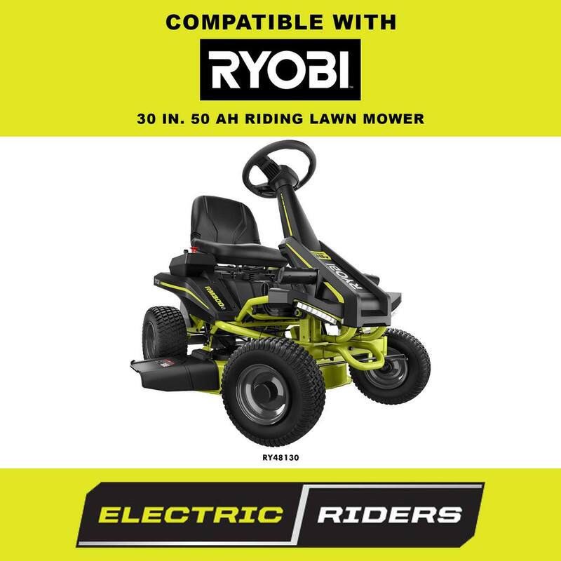 12-Volt 50 Ah Sealed Lead Acid Battery for Ryobi 30 in. Riding Mower