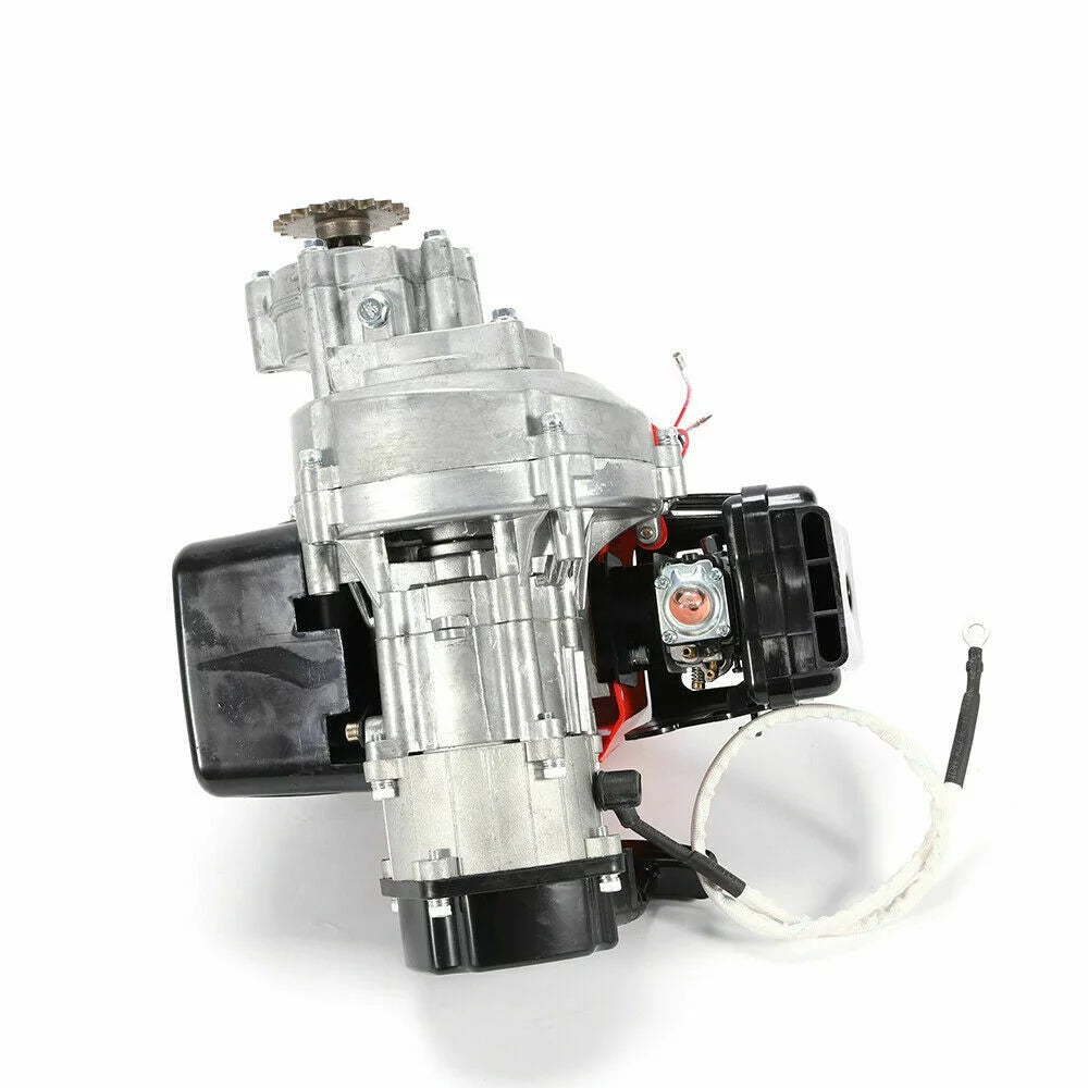 CNCEST 49CC 2-Stroke Gas Engine Kits Single Cylinder Pull Start Mini choppers for Pocket Bike