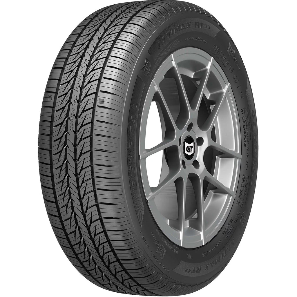 Set of 4 General Altimax RT43 215/65R16 98H Tires Fits: 2009-13 Subaru Forester X, 2017-22 Jeep Renegade North