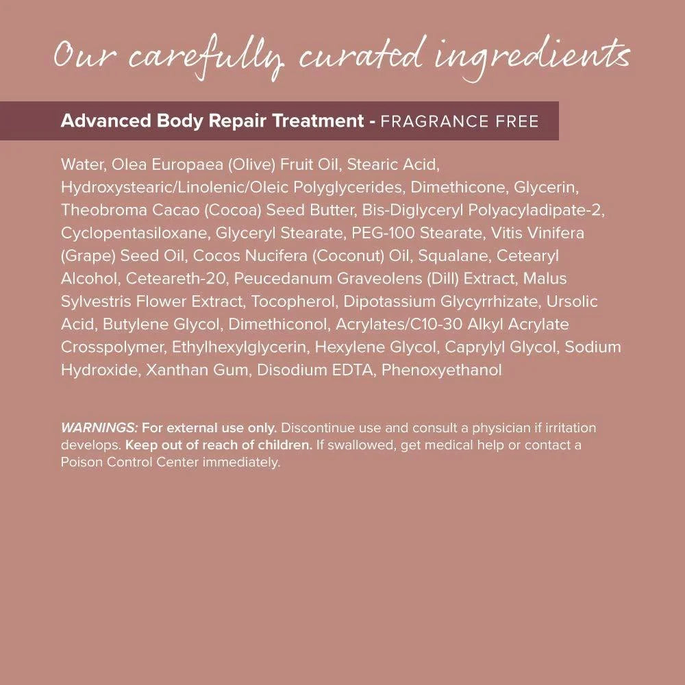 Crepe Erase Advanced Body Repair Treatment, Fragrance Free, 10 Oz