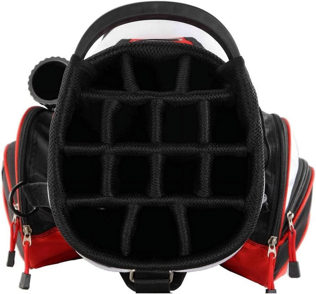 Prosimmon Tour 14 Way Cart Golf Club Bag Black and Gray