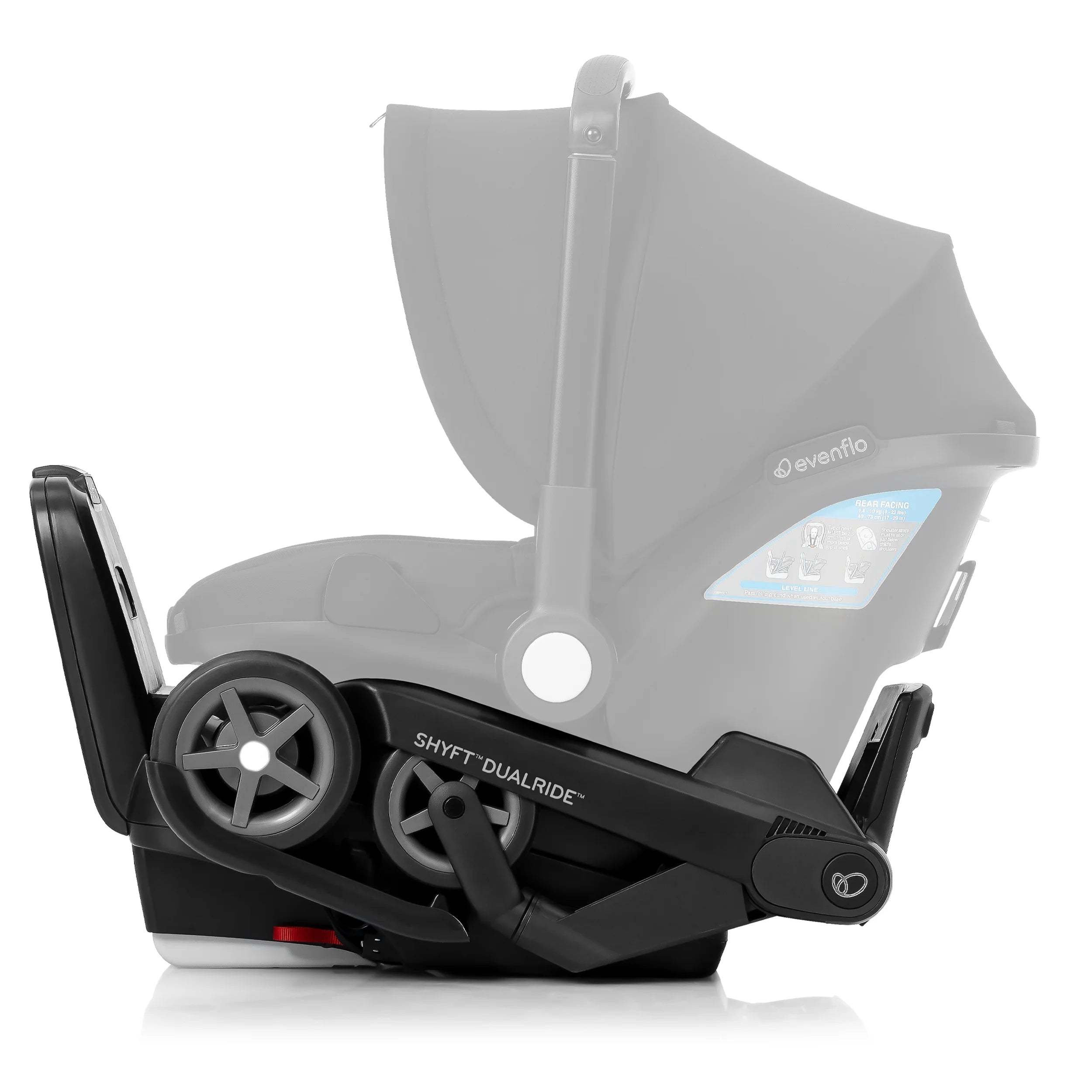 Shyft DualRide Infant Car Seat and Stroller Combo (Bryson Blue)
