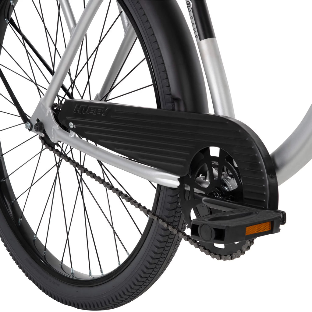 Huffy 26” Nel Lusso Men's Cruiser Bike, Matte Black