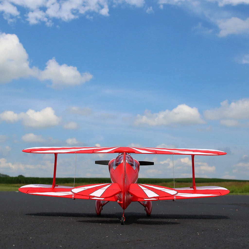 E-flite RC Airplane Pitts S-1S BNF Basic Transmitter Battery and Charger not included with AS3X and SAFE Select 850mm EFL35500 Airplanes B&F Electric
