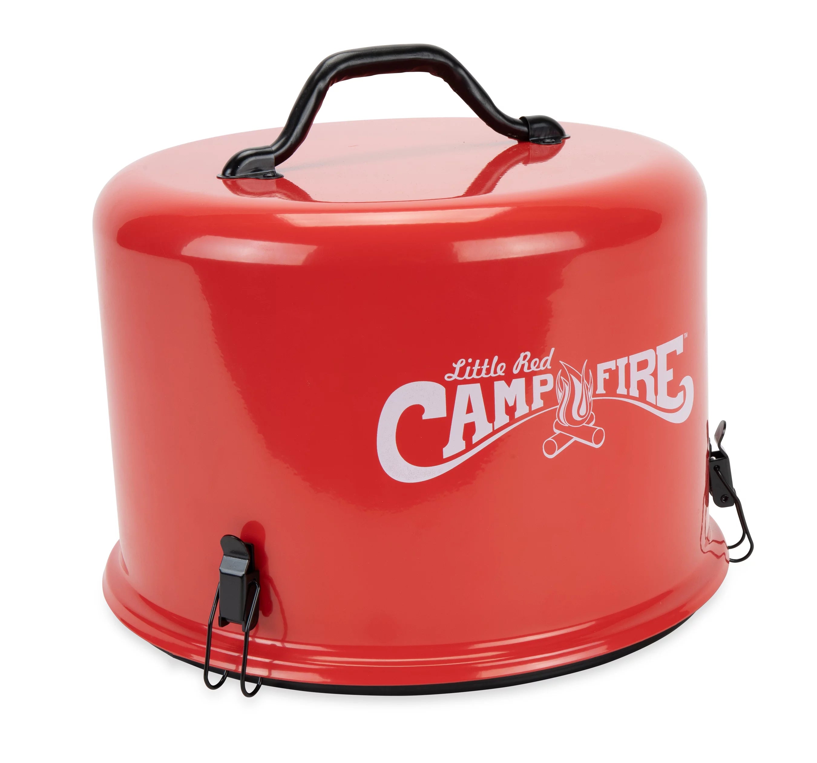 Camco Little Red Campfire | Portable and Propane Powered | 11-1/4-inch Fire Tray Size, Multicolor (58031)