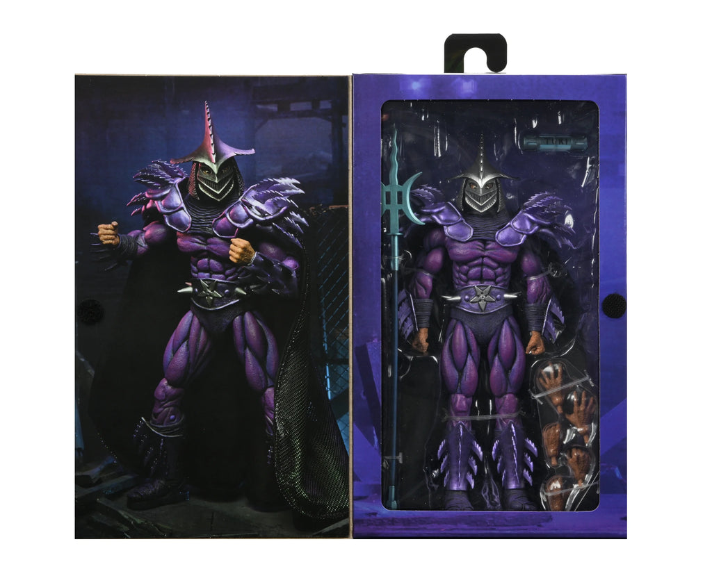 NECA - Teenage Mutant Ninja Turtles 2: Secret of the Ooze - 7" Scale Action Figure - 30th Ann Ultimate Shredder (European homage)