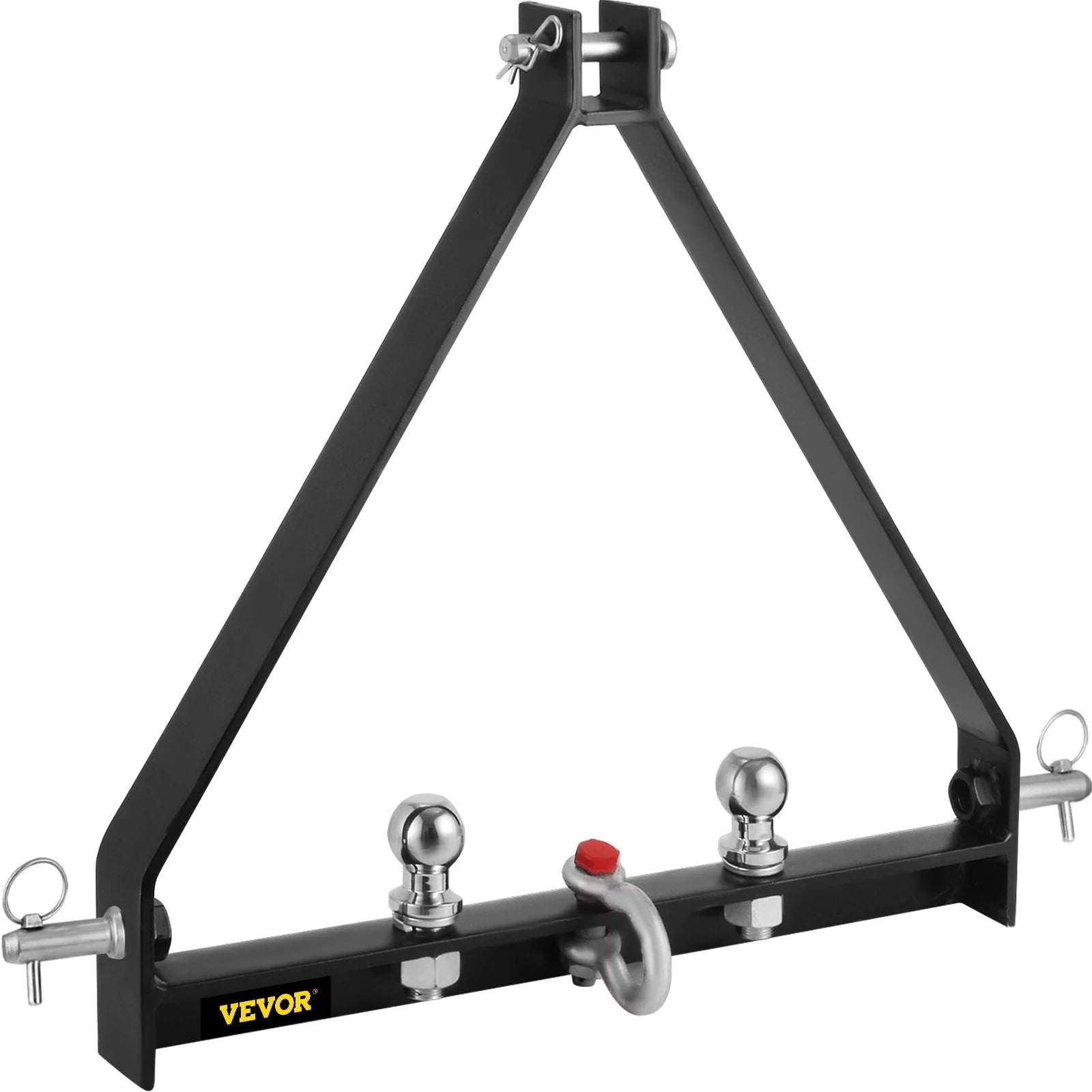 VEVOR 3 Point BX Trailer Hitch, 8000lbs Capacity Compact Tractor Drawbar, 25"Length Fits Category 1 Tractors Trailers