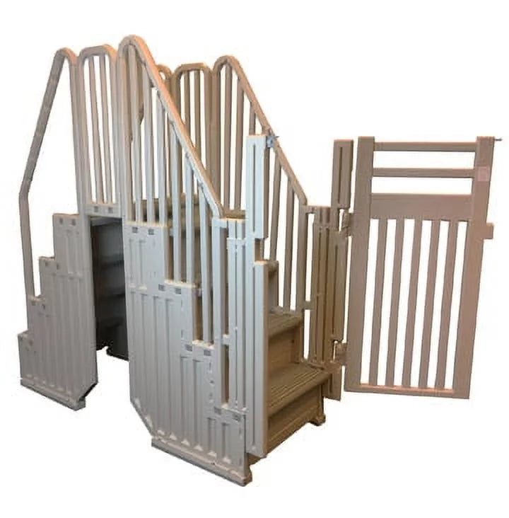 Confer Entry System for Above Ground Pools | Warm Gray