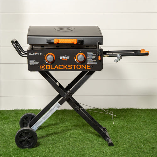 Blackstone Adventure Ready 2-Burner 22 Propane Omnivore Griddle with Flex-fold Legs