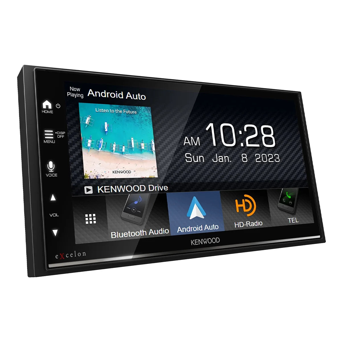 Restored Premium Kenwood DMX709S eXcelon 6.8" Digital Multimedia Bluetooth Touchscreen Radio (Refurbished)