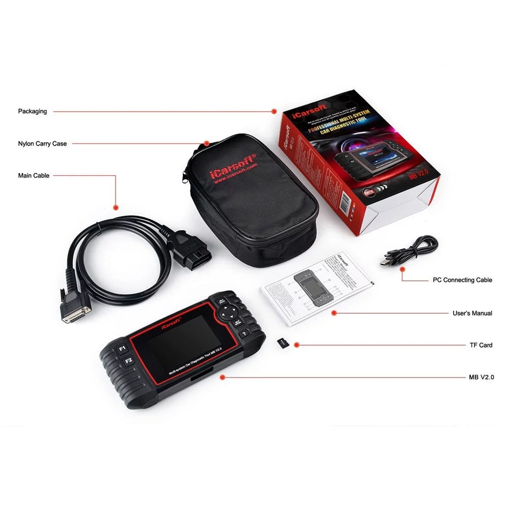 Icarsoft New MB V2.0 Scanners for Mercedes-Benz/Sprinter/Smart