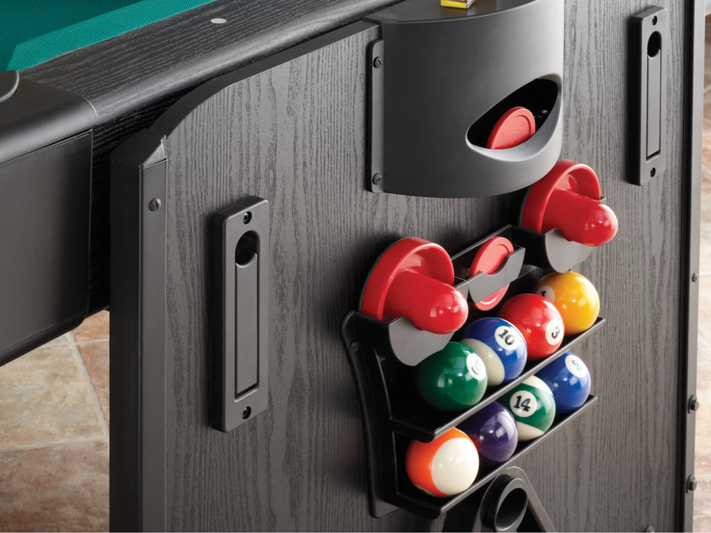 Fat Cat Pockey 7' 2-in-1 Billiards and Air Hockey Game Table