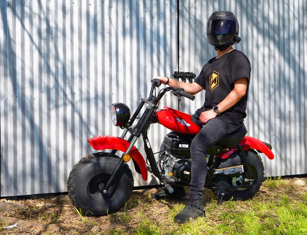 Massimo Mini Bike 200 4 Stroke 6.5HP Gas Powered (Motorcycle) (Camo)