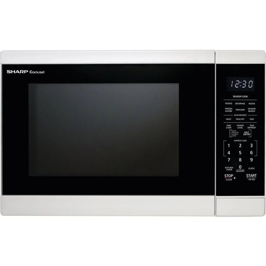 Sharp 1.4-Cu. Ft. Countertop Microwave Oven in Black