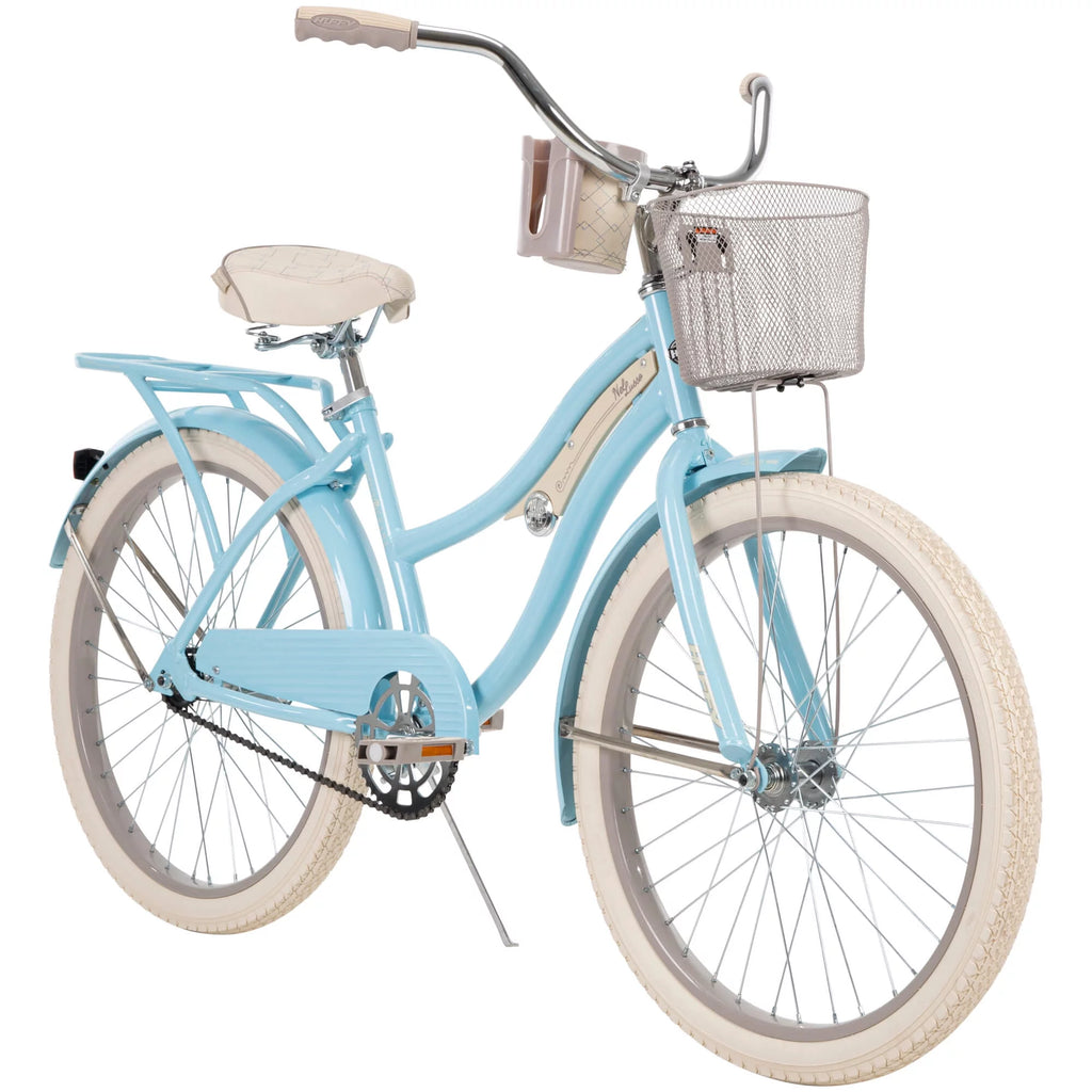 Huffy 24" Nel Lusso Girls' Cruiser Bike, Blue