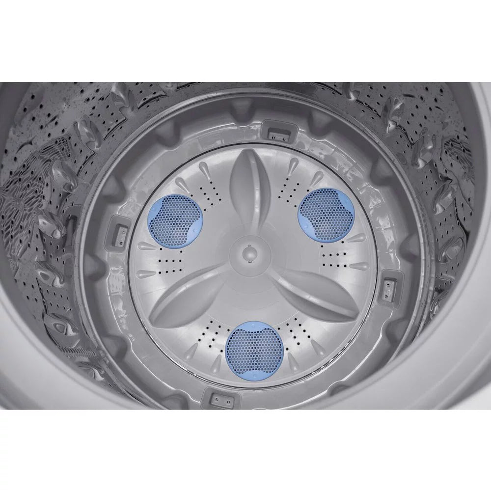 Midea MLV45N3BWW - Washing machine - width: 27 in - depth: 28.9 in - height: 45.6 in - top loading - 4.5 cu. ft - 700 rpm - white