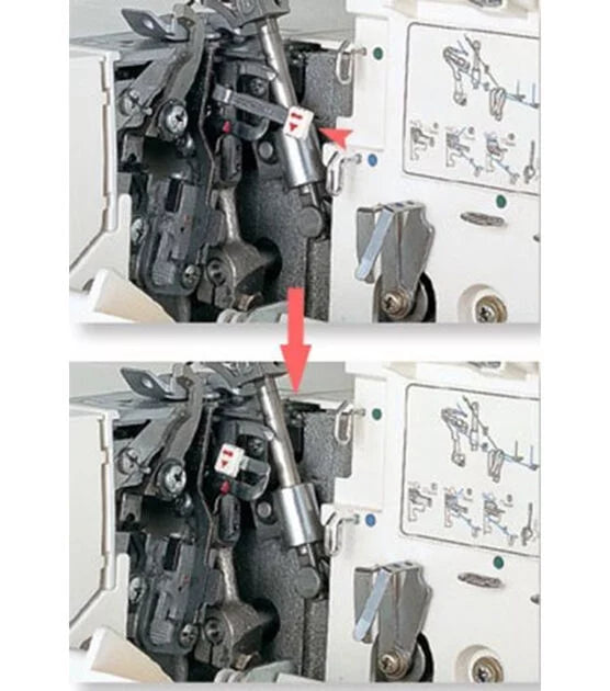 Brother 1034DX Easy-to-Use 3 or 4 Thread Serger with Color Coded Thread Guides